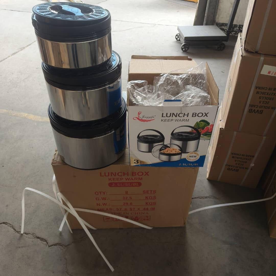 2L 5L 9L Stainless Steel Food Container Set